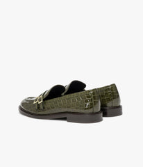 Green crocodile