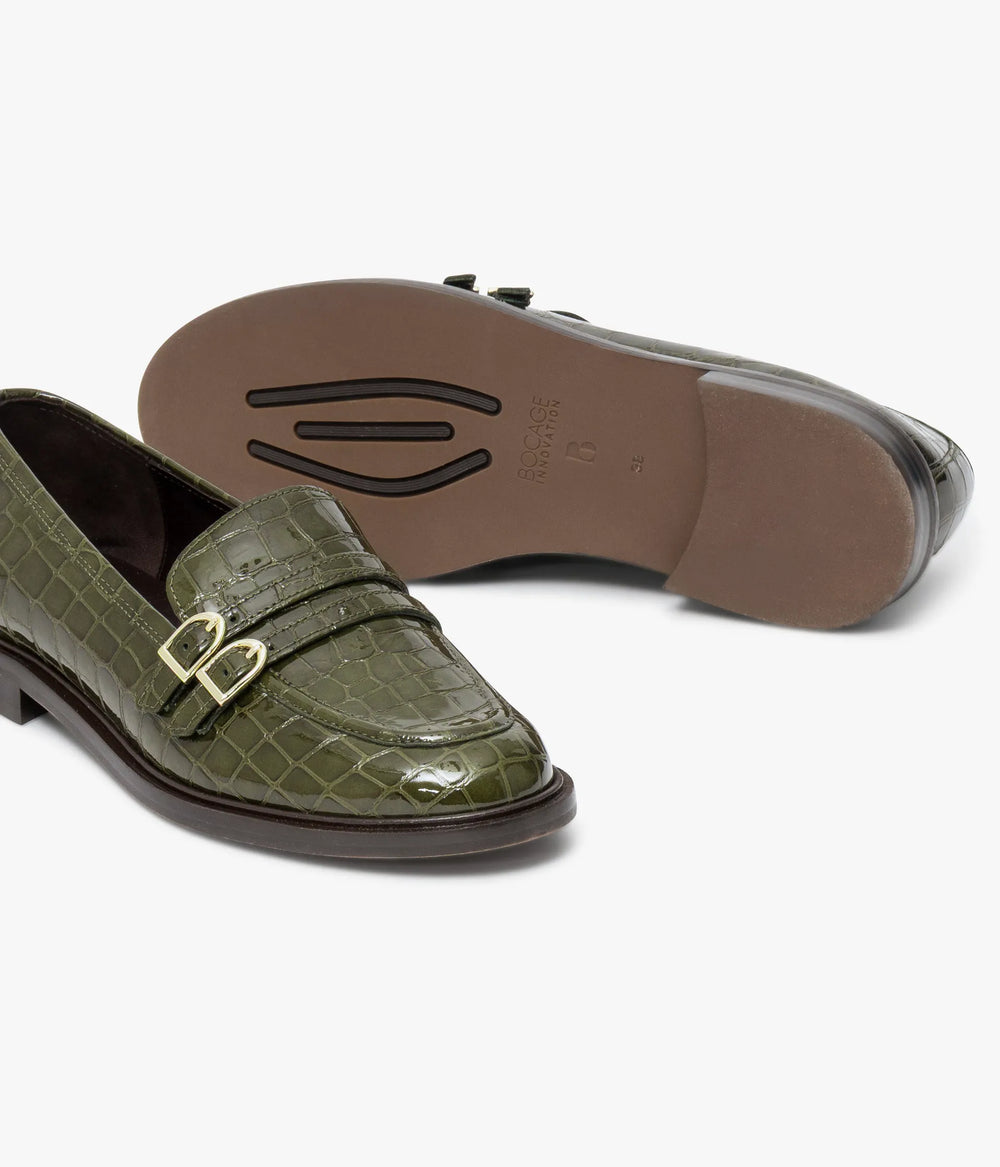 Green crocodile