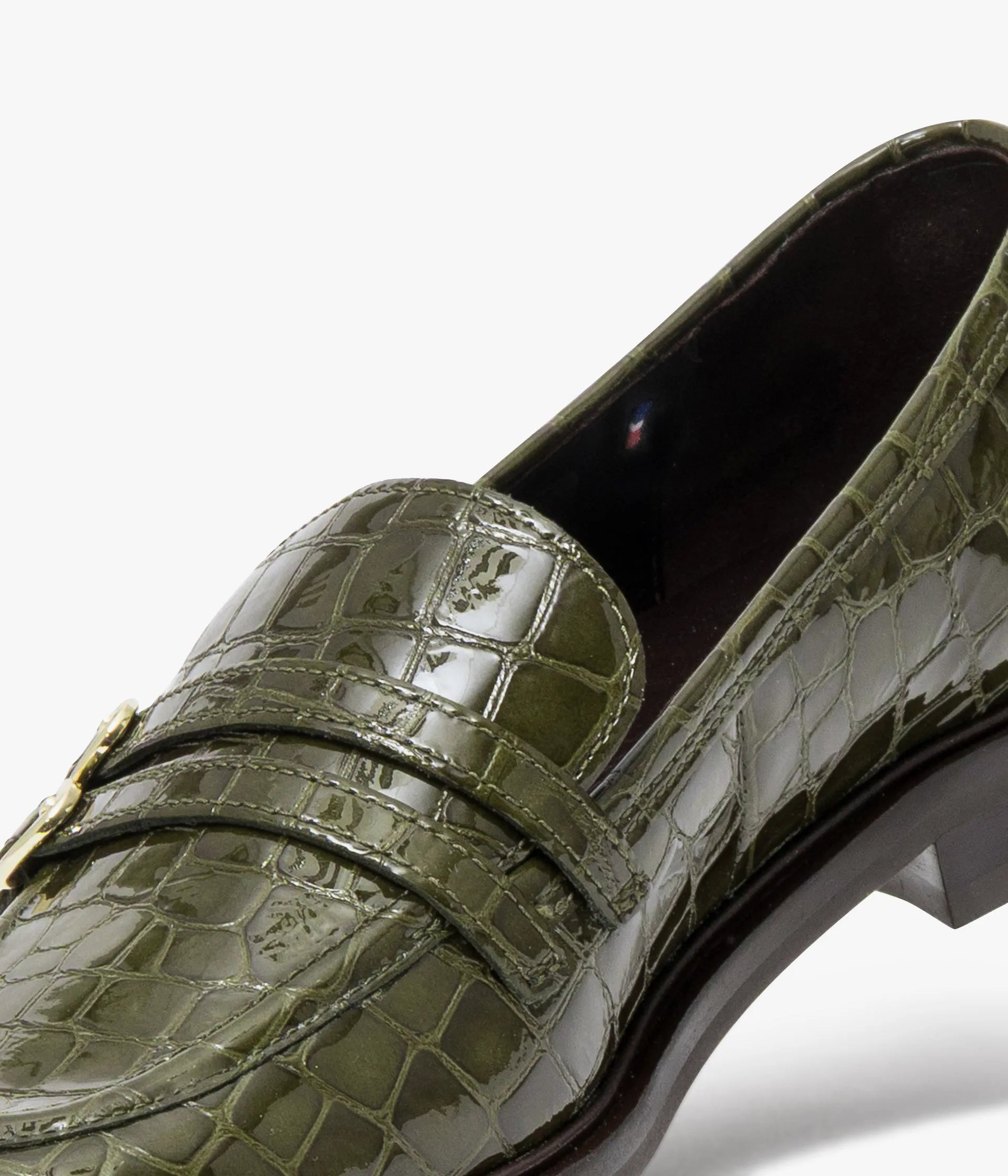 Green crocodile