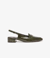 Green crocodile