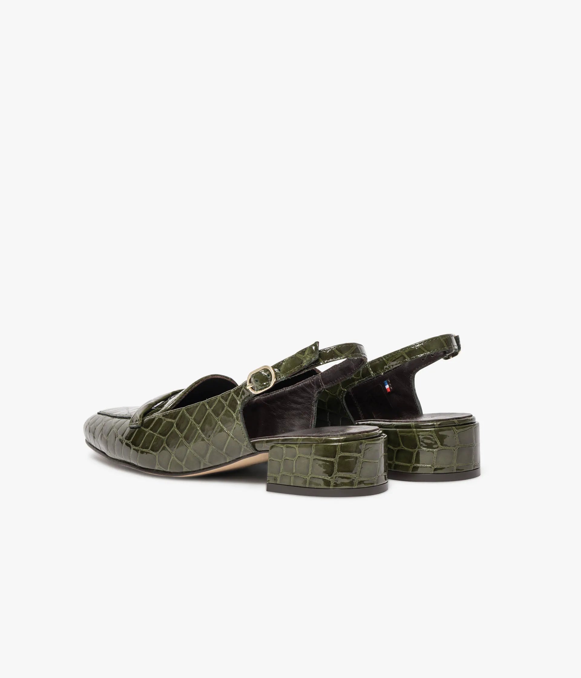 Green crocodile