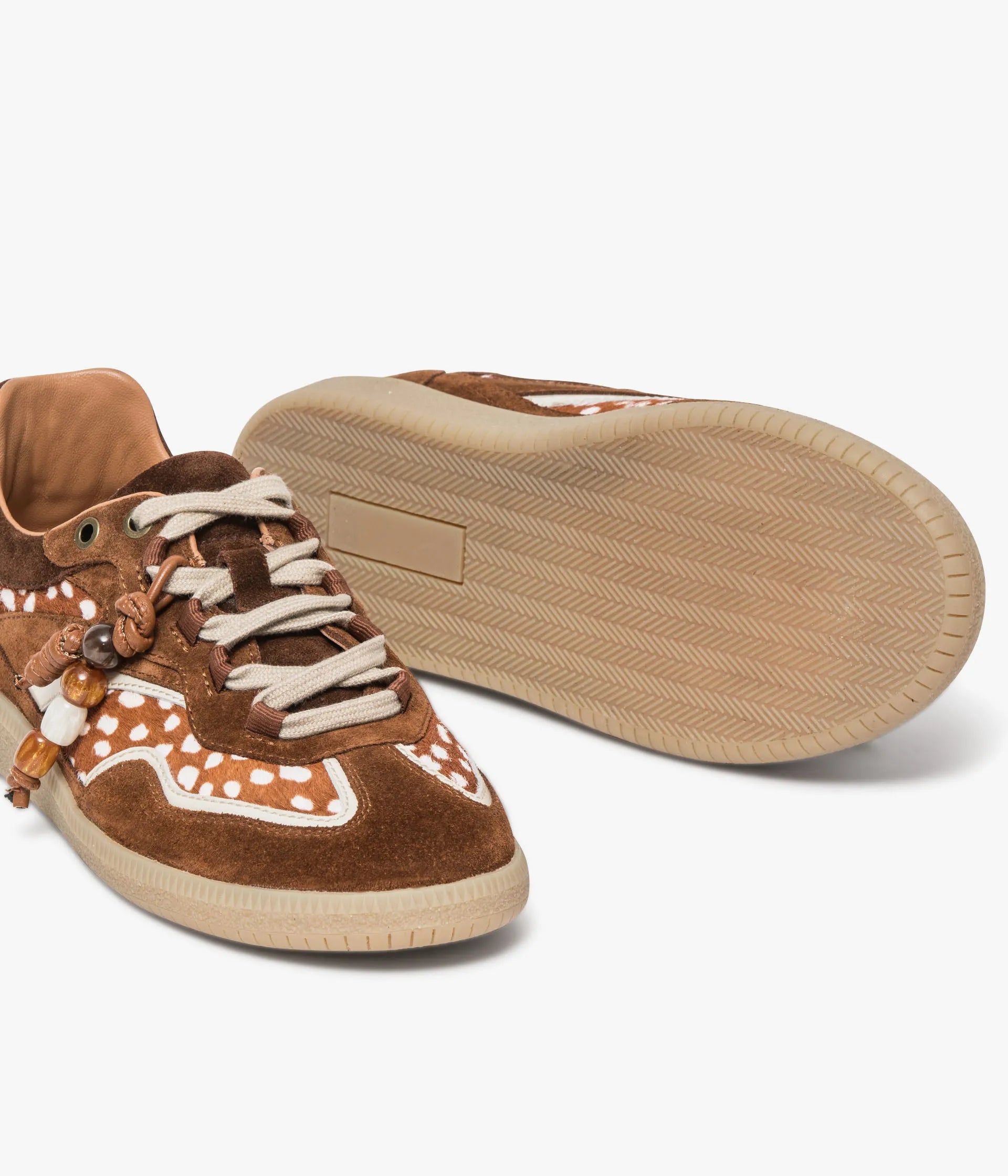 Beige/cognac